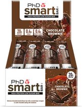 PhD - Smart Bar - Dark Chocolate Brownie (12x64g)