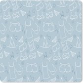 Muismat XXL - Bureau onderlegger - Bureau mat - Ondergoed - Schoonmaak - Patronen - 60x60 cm - XXL muismat