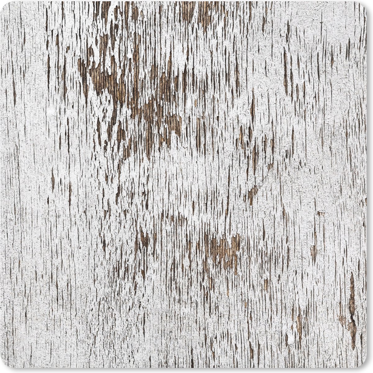 Muismat XXL 80x80 cm - Bureau onderlegger - Bureau mat Schors - Berk - Boom - Bureaumat - Gaming mousepad xl - Bureaulegger groot - Computer deskmat