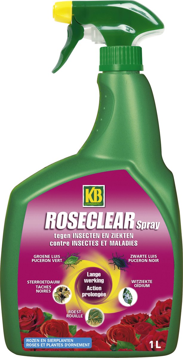 Tegen insecten en ziekten - Roseclear spray 1L