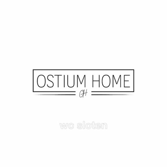 Ostium Avosso wc slot vrij/bezet Mat Goud - Badkamerslot