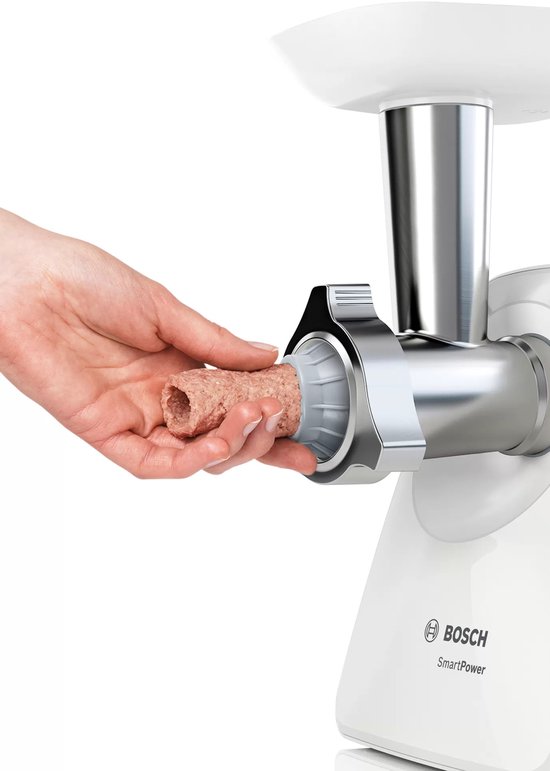 Bosch MFW2520W Gehaktmolen + Accessoires Wit van Bosch — afbeelding 5