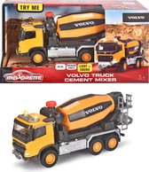 Majorette Grand Series - Volvo Truck Cement Truck - Métal - Son et lumière - 19 cm - Véhicule jouet