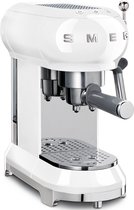 SMEG Handmatige espressomachine ECF01WHEU Wit - Jaren '50-stijl