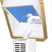 Joint de fenêtre pour climatiseurs mobiles, Sèche-linge - Joint de fenêtre de climatisation - Joint de fenêtre pour climatiseurs Arrêt d'air chaud pour fixation aux Fenêtres, Lucarnes de lumière, Fenêtres à battants