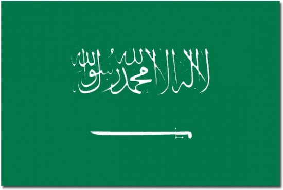 Vlag Saoedi Arabie