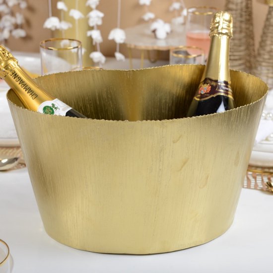 Seau à champagne, acier 21cm Kinghoff
