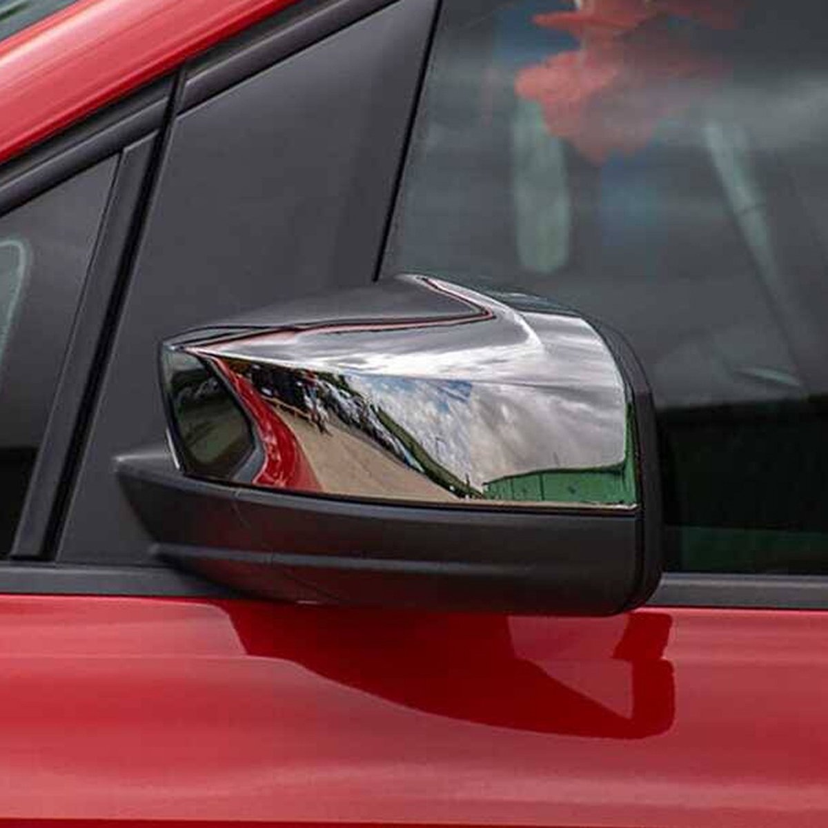 Spiegelkappen Mirror Cover Chroom Spiegelkap Voor Volkswagen Caddy 2015-2021