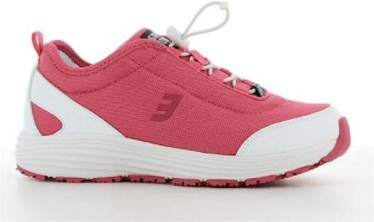 OXYPAS MAUD : Ultracomfortabele sneaker voor dames met antislipzool - Maat 35 - Paars