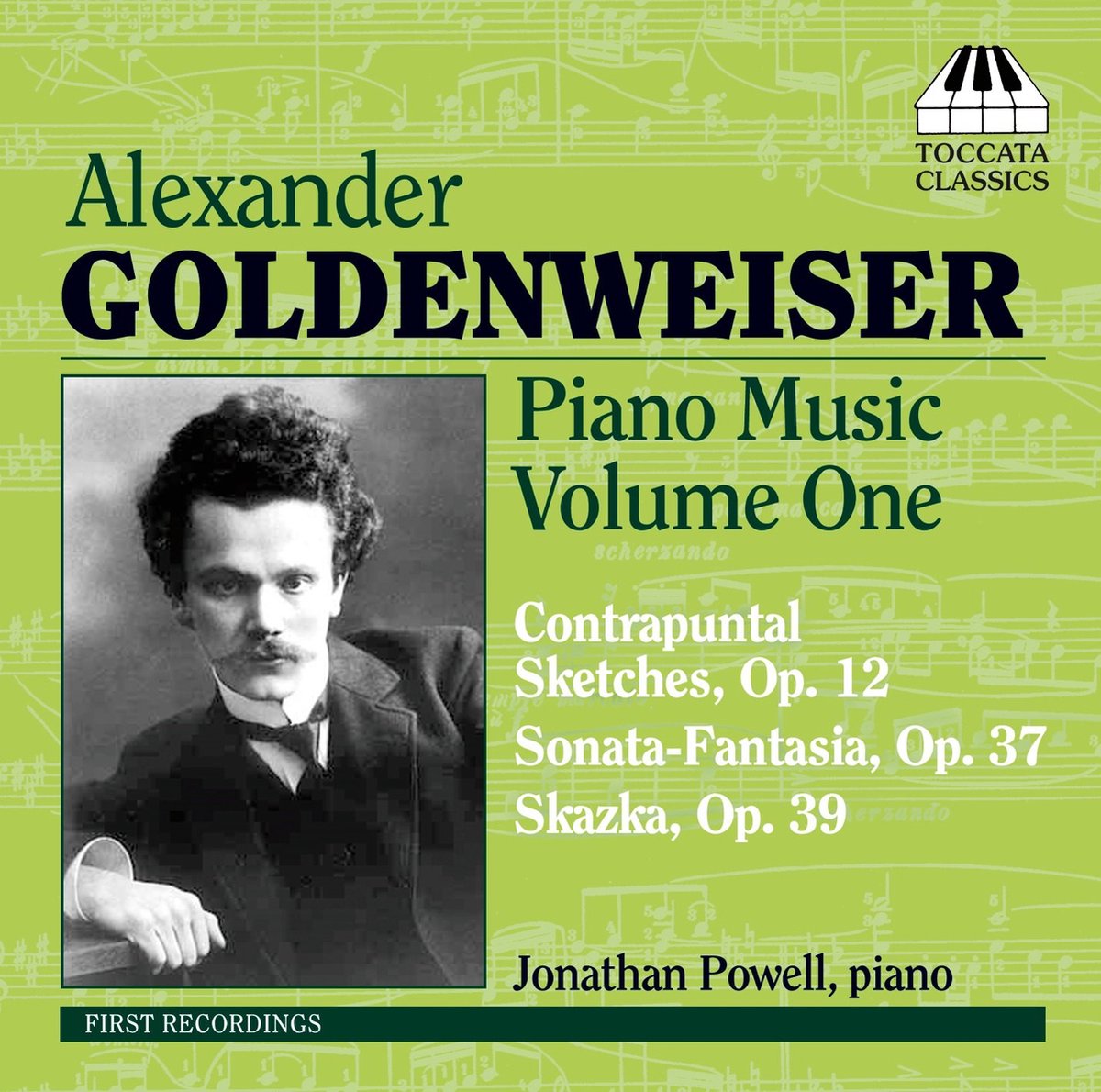 Jonathan Powell - Goldenweiser: Piano Music Volume One (CD)