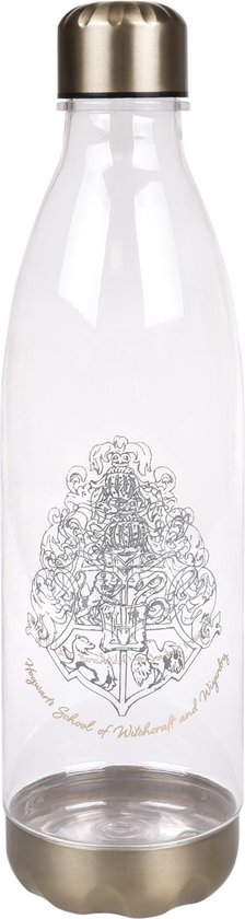 Transparante plastic fles 1L - Harry Potter