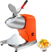 Magnificos - Vevor - slush puppy machine - ice crusher - slush puppy - schaafijs - RVS - elektrisch - oranje