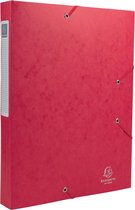 Exacompta Elastobox Cartobox rug van 4 cm rood kwaliteit 7/10e