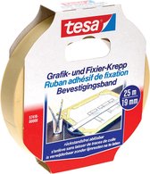 Tesa bevestigingsplakband, ft 19 mm x 25 m 16 stuks