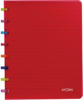 Atoma Tutti Frutti schrift, ft A5, 144 bladzijden, gelijnd, geassorteerde kleuren 10 stuks