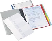Durable Divisoflex organisatiemap - A4 formaat - blauw - 5 tabbladen