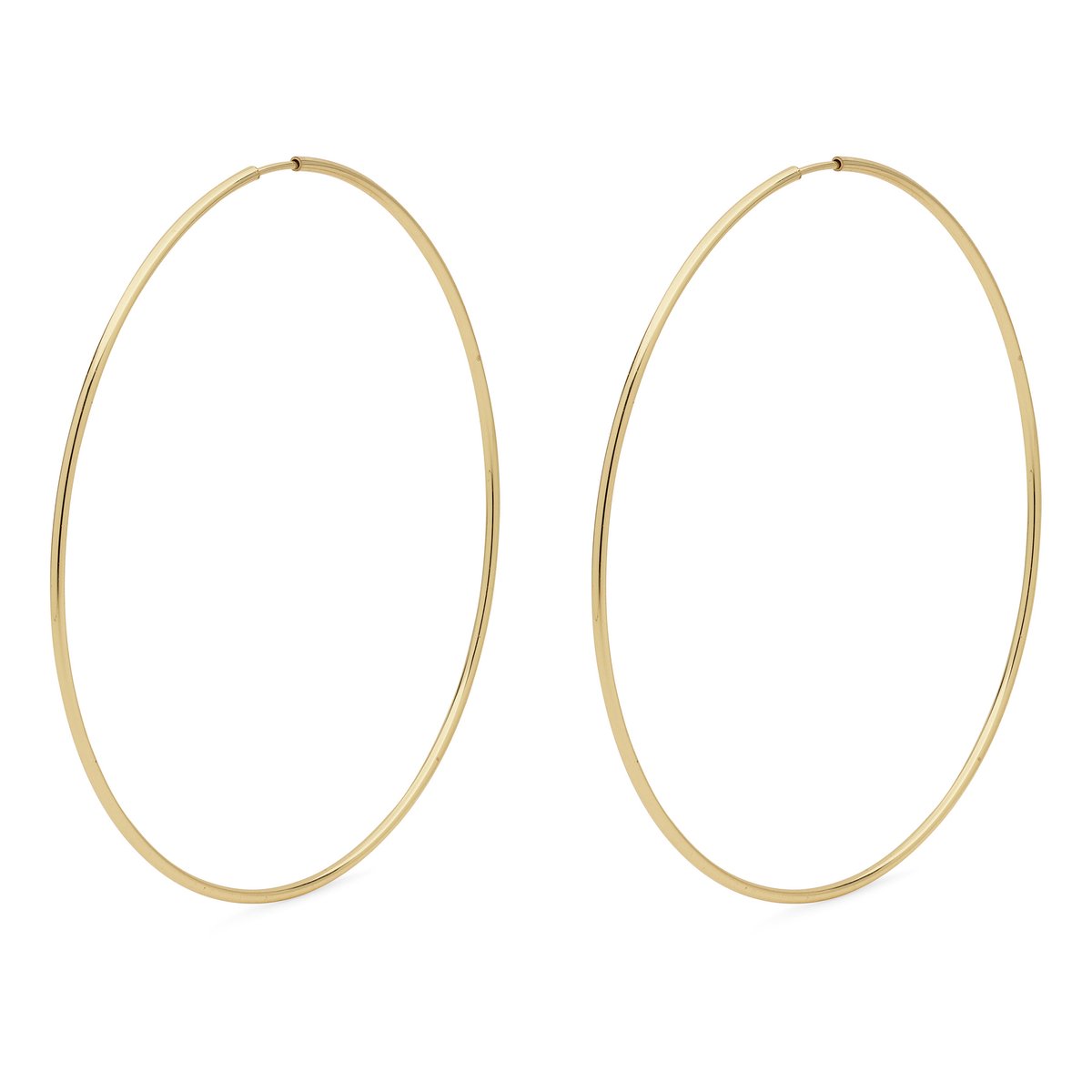 Pilgrim Ring Oorbellen Sanne - Sieraden Vrouw - Classic - Goudkleurig - Lengte 1 mm - Hoogte 60 mm