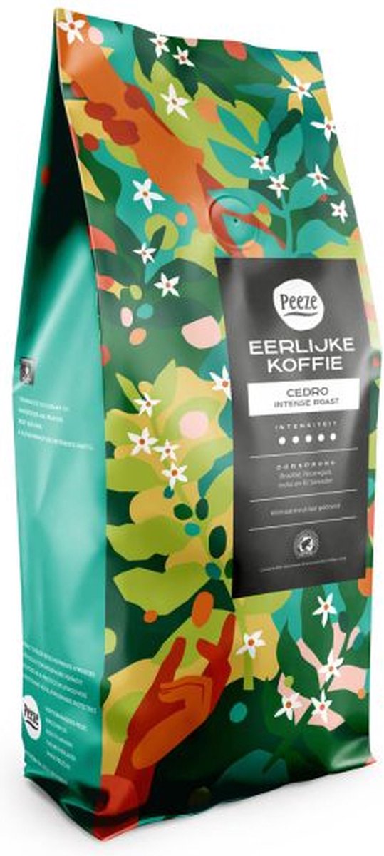 Peeze - koffiebonen Cedro Intense Roast - 1 kg