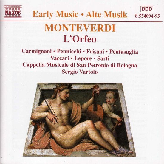 Cappella Musicale Di Petronio Di Bologna, Sergio Vartolo - Monteverdi: L'Orfeo (2 CD)