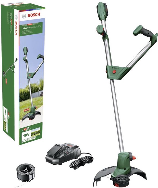Grastrimmer - Bosch Home and Garden UniversalGrassCut 18V-26 Grastrimmer Accu Incl. accu 18 V 2.5 Ah Snijbreedte max.: 26 mm