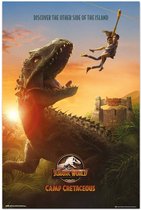 Dinosaurussen poster - Jurassic World - Camp Cretaceous - T rex - 61 x 91,5 cm
