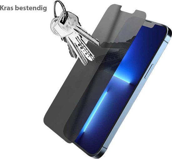 BixB IPhone 12 Mini Privacy Screenprotector 2pack - Privacy Screenprotector iPhone 12 mini - Privacy Glas iPhone 12 mini - Privacy Screenprotector iPhone 12 mini - Privacy Screenprotector BixB