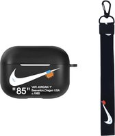 AirPods Pro Case Air Jordan 1 with cord black - Airpods Pro hoesje - Airpod Pro case - Airpod Pro hoesje - Nike