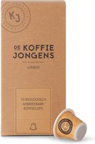 Biologisch afbreekbare koffiecups - Lungo 60x - De Koffiejongens