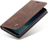 Samsung Galaxy A22 4G - CaseMe Bookcase - Portemonnee hoesje - Donkerbruin
