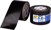 PE Film Tape - zwart UV 90mm x 25m