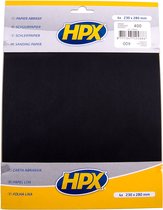 HPX Waterproof Schuurpapier 230x280mm vellen - 4 stuks-P400