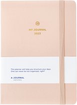 A-journal My Journal Agenda - 2023 - Beige - A5