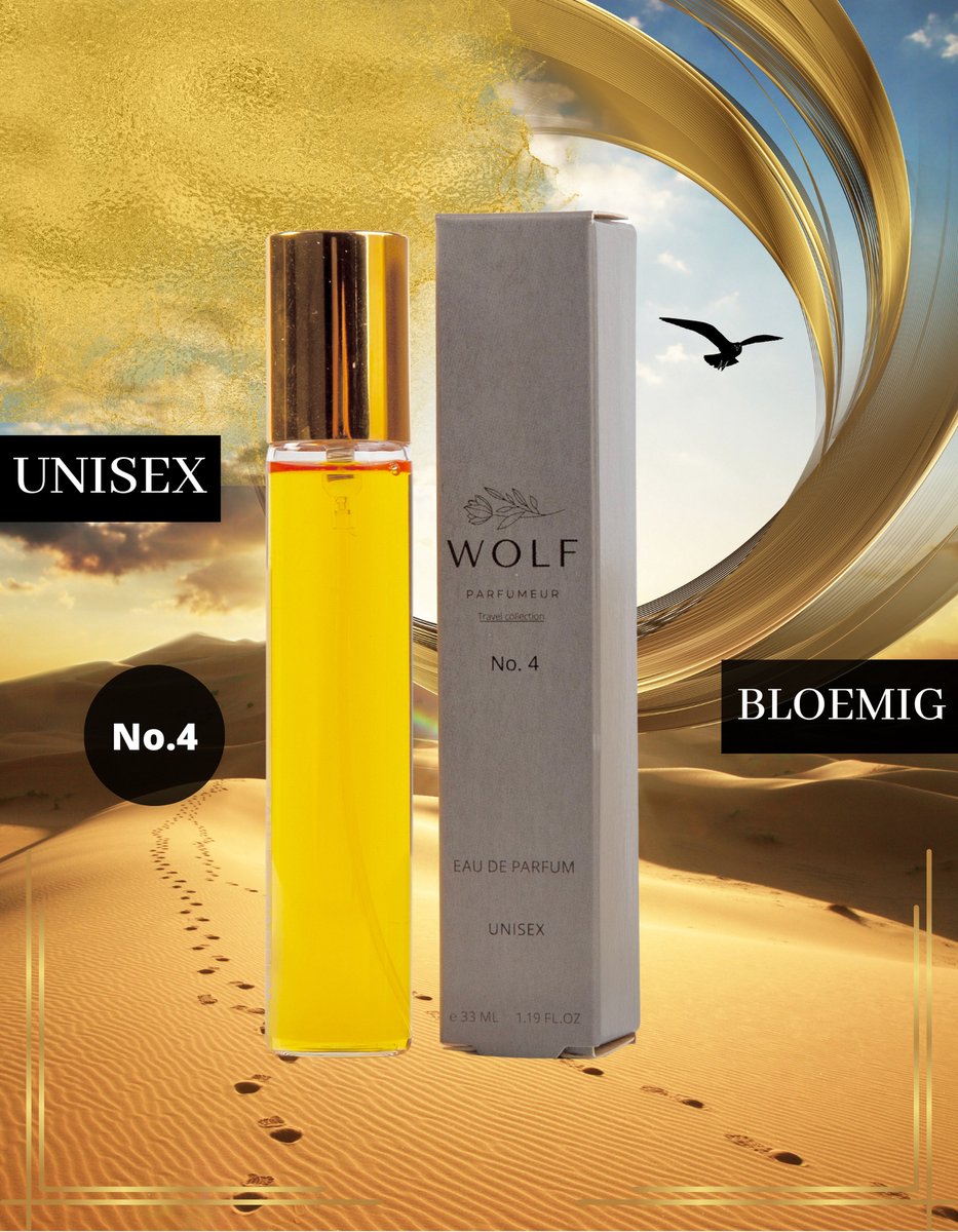 Wolf Parfumer Travel Collection No.4 (Unisexe) 33ml - notre impression de -  Baccarat... | bol.