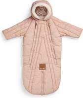 Elodie Baby Overall- Skipak Baby - Baby Voetenzak - Voetenzak autostoel -Blushing Pink - 6/12 maanden