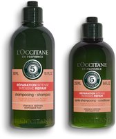Haarverzorging - L'Occitane en Provence - Duo Shampoo en Conditioner Aromachology Intens Herstellend