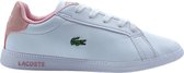 Lacoste Graduate - (White / Pink Clair ) - Taille 23