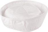 Set van 4x stuks witte matrozen verkleed hoedjes voor volwassenen - Matroos/zeeman verkleed accesoires