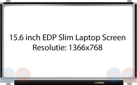 Écran d'ordinateur portable 15,6 pouces EDP Slim 1366x768 Matt N156BGE-EB1 REV.C2