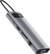 Baseus USB-C 9-in-1 Multifunctionele Hub Station
