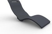 Arkema Design - Serendipity Loungestoel - Antraciet/Donkergrijs - Ideaal voor in of naast het zwembad!