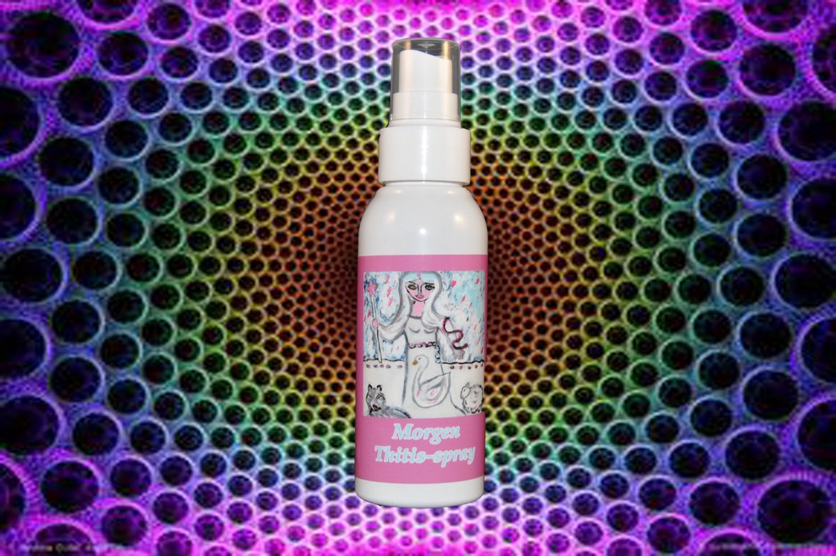 Goedkoopste Morgen Thitis Spray - Magical Aura Chakra Spray - In the Light of the Goddess by Lieveke Volcke - 100ml