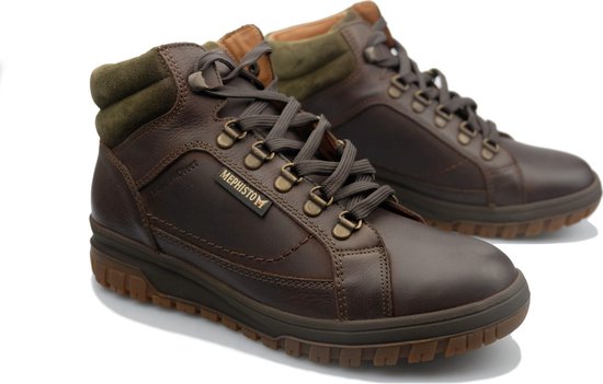 Mephisto Pitt - heren laars - bruin - maat 44 (EU) 9.5 (UK)