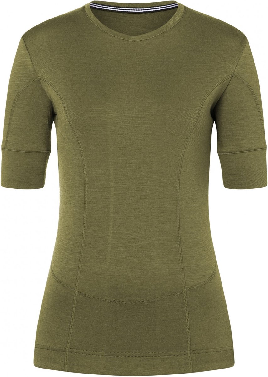 Super Natural W Grava tee avocado Groen