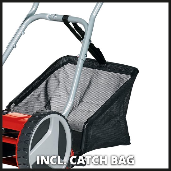 Einhell Kooimesmaaier GC-HM 300 - Maaibreedte: 30 cm - Aanbevolen gazonoppervlakte: tot 150 m² - 16 L opvangbak - Maaihoogte: 13-37 mm