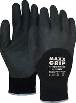 M-Safe Maxx-Grip Winter 47-280 handschoen L/9 M-Safe - Zwart - latex - Gebreid manchet - EN 388:2016