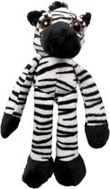 UNITOYS – Zebra Zeys met extra lange armen en benen – 25cm – Zwart/Wit