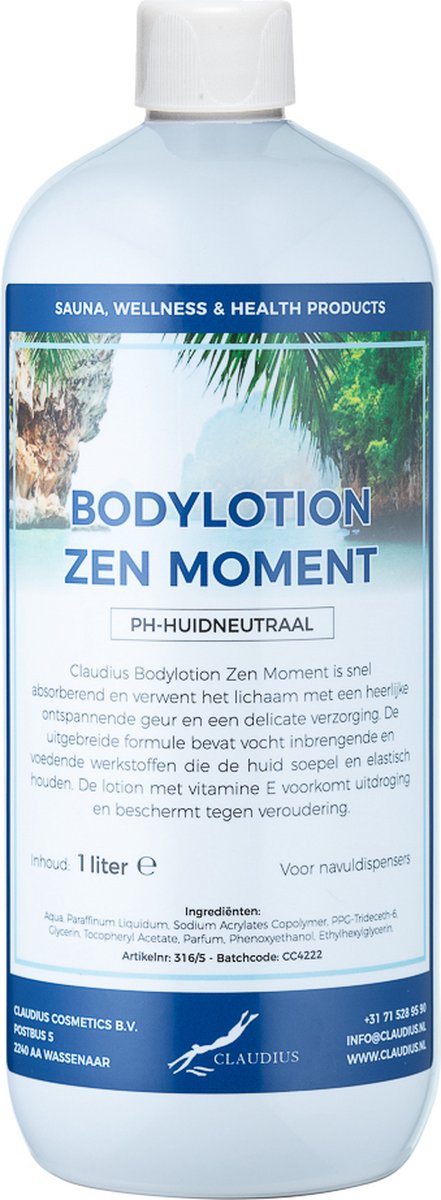 Goedkoopste Bodylotion Zen Moment 1 Liter