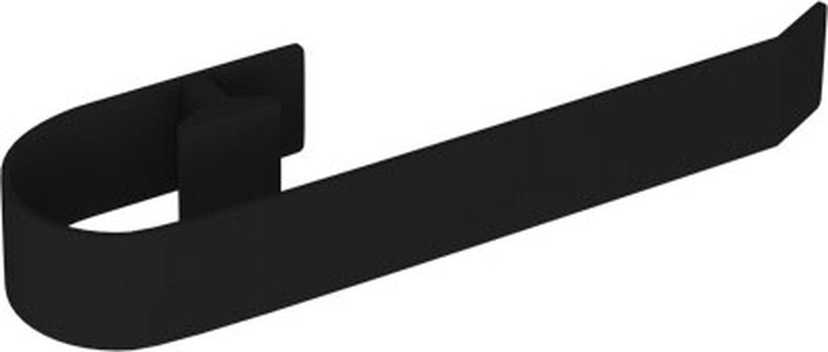Eastbrook- Tunstall verticaal Handdoekhanger mat zwart 28cm