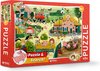 Rebo Productions Legpuzzel Cas & Cato Farm Junior 48 Stukjes