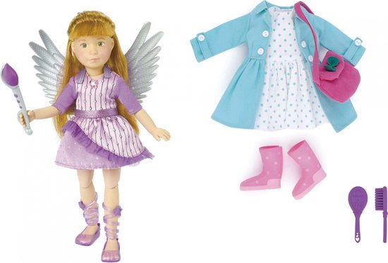 Käthe Kruse Kruselings Chloe Deluxe Doll Set Violet